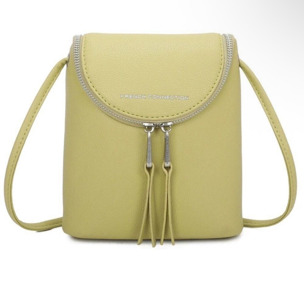French Connection Mustard Crossbody Bag